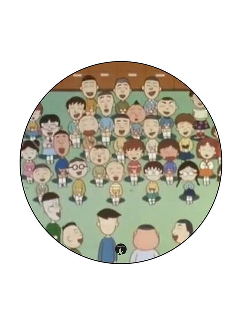 RKN Anime Chibi Maruko Chan Printed Mouse Pad Multicolour