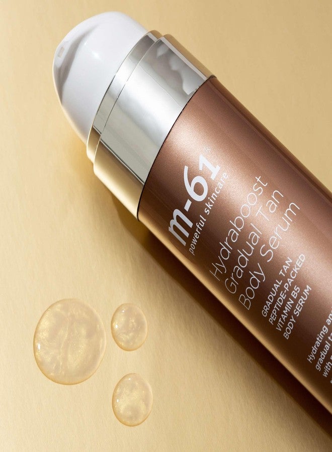 M-61 Hydraboost Gradual Tan Body Serum - Hydrating and firming gradual tan body serum with peptides, vitamin B5, red seaweed, hyaluronic acid & aloe - Image 4