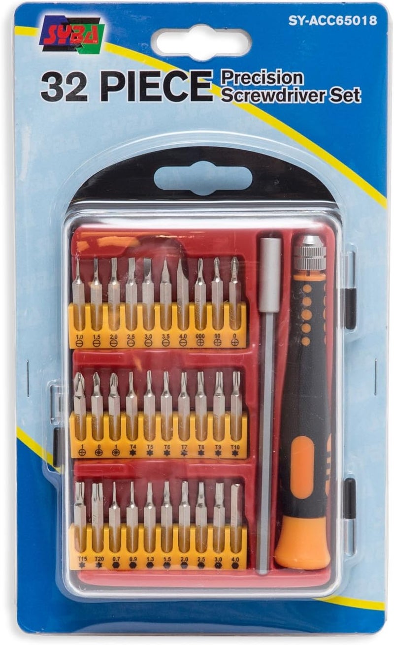 Syba SY-ACC65018 Multimedia Easy Grip 32 Pieces Precision Screwdriver Set - Image 2