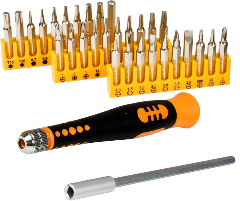 Syba SY-ACC65018 Multimedia Easy Grip 32 Pieces Precision Screwdriver Set - Image 1