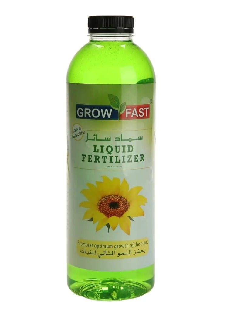 GROW FAST Grow Fast Liquid Fertilizer Best For Indoor & Outdoor Plants 1Liter  - Image 1