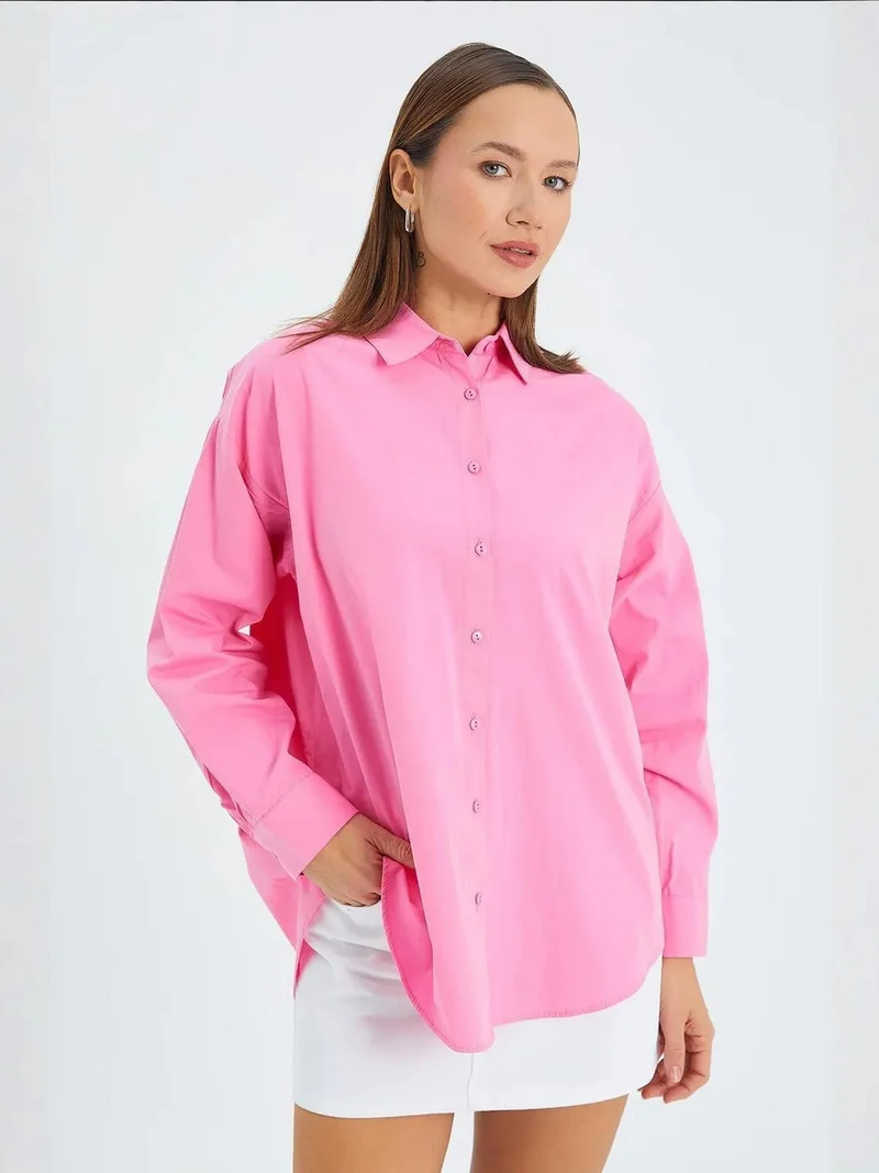 MixRay Mixray Long Sleeve Cotton Shirt