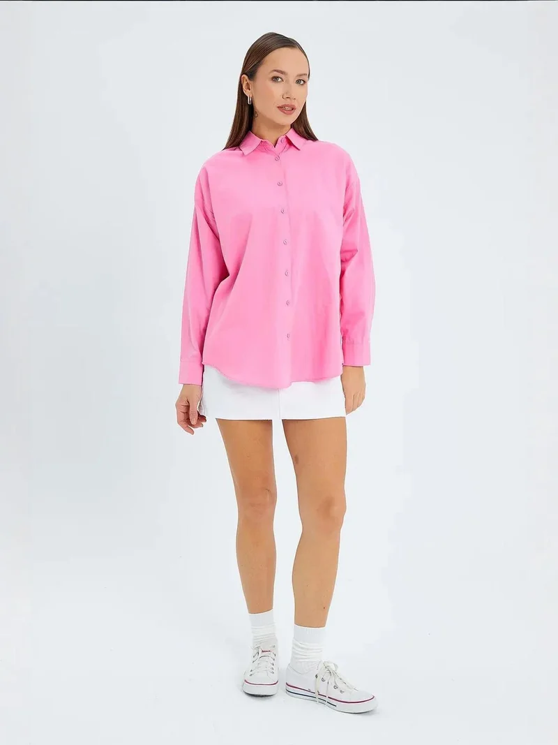 MixRay Mixray Long Sleeve Cotton Shirt