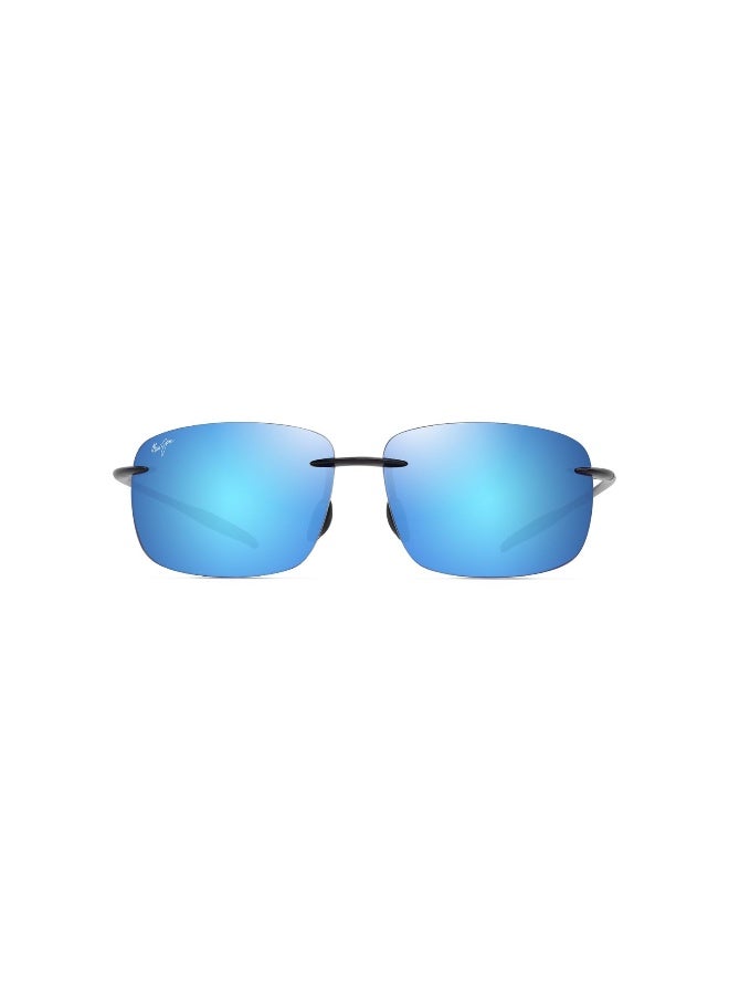 MAUI JIM Breakwall B422 02 Men's Rimless Rectangular Polarized Sunglasses - Image 2