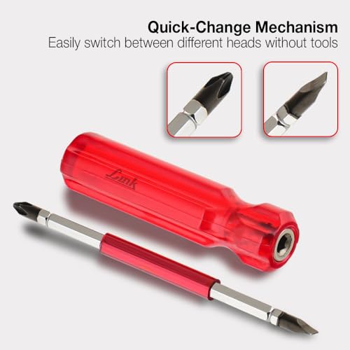 Link Prabal Two in One Screwdriver (Two in One Round Rod, 150X6) - Image 2