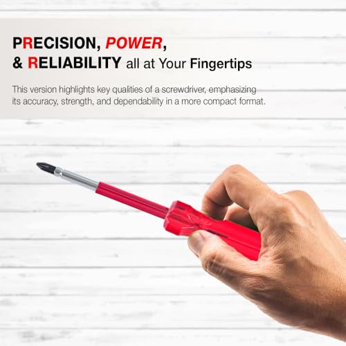 Link Prabal Two in One Screwdriver (Two in One Round Rod, 150X6) - Image 3