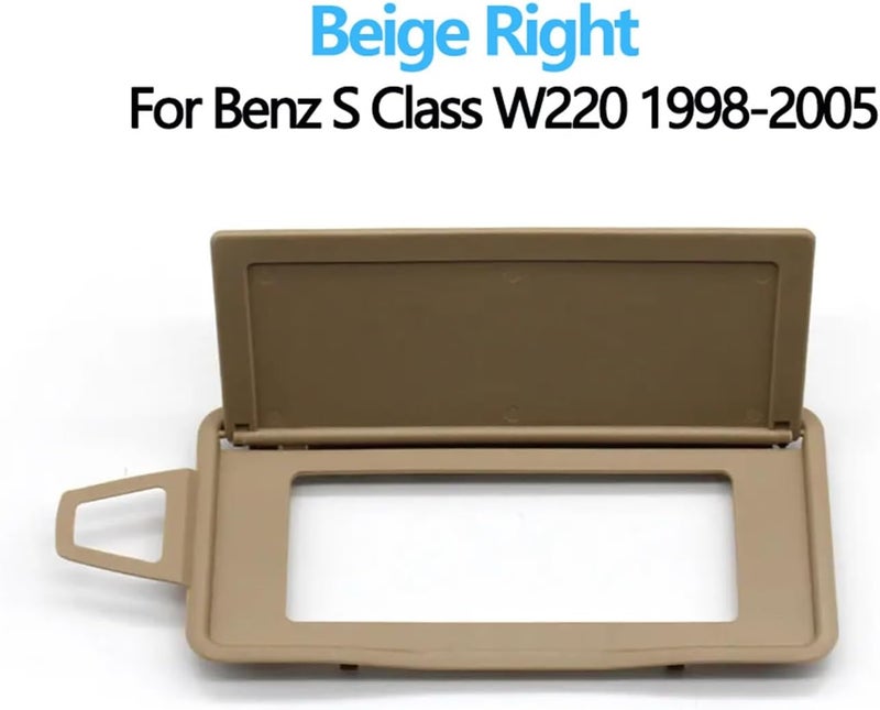 Wivplex W220 Car Sun Visor Mirror Cover for Benz S Class - Image 2