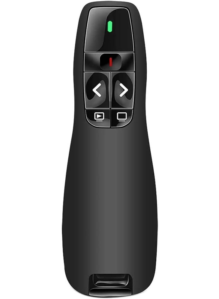 Wireless Presenter Remote Clicker for PowerPoint Presentation Remote, RF 2.4GHz PPT PowerPoint Clicker Presentation Pointer Google Slide Advancer for Mac, Computer, Laptop - Image 1