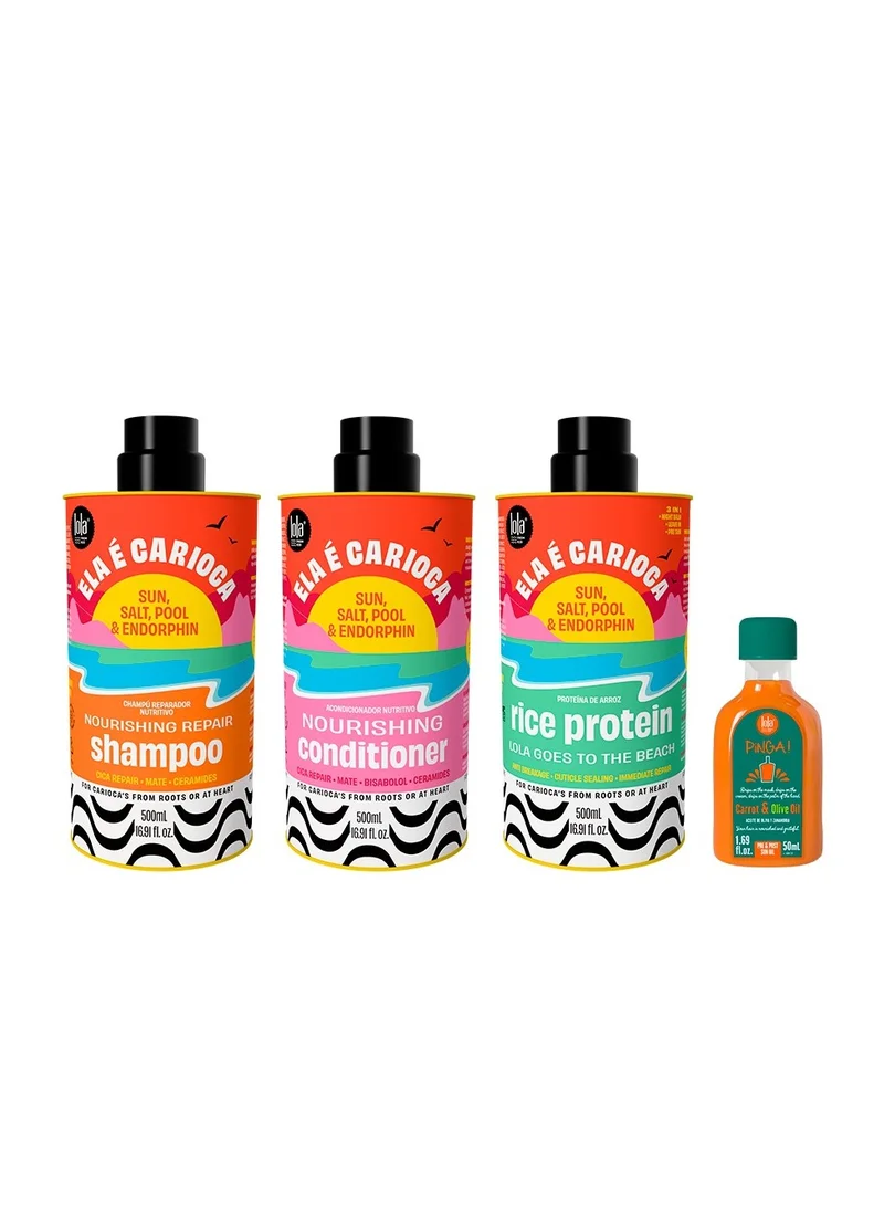 Lola from Rio Ela E Carioca Revitalize & Nourish Kit