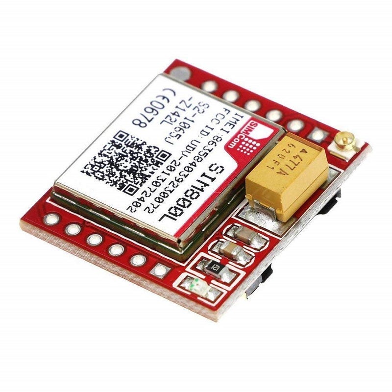 Robodo وحدة SIM800L GPRS GSM الأساسية رباعية النطاق مع منفذ تسلسلي TTL مع الهوائي - Image 2