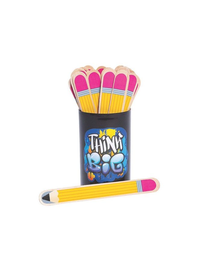 Fun Express Pencil Flip Name Sticks 36 Pieces Educational And Learning Activities For Kids - Image 2