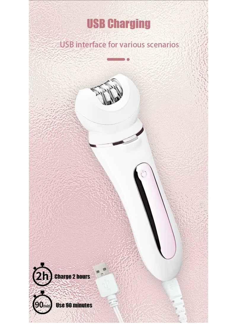 ENZO Professional ENZO EN-3165 6-in-1 Care Device – Hair Removal & Grooming Tool with Interchangeable Heads, Rechargeable Cordless Personal Care Trimmer - Image 2
