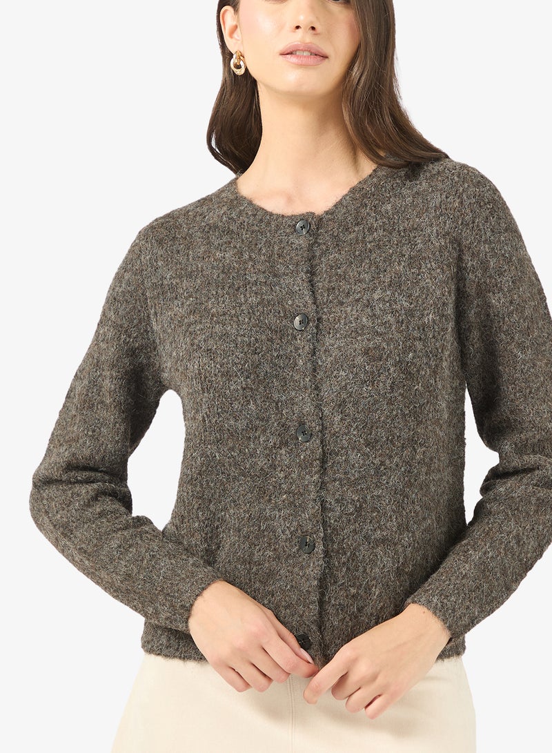 فيرو مودا كارديجان بأزرار مفصلة - Image 3