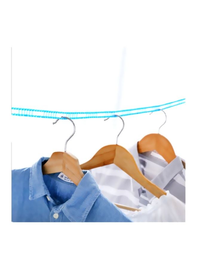 حبل محمول ل الغسيل أزرق - Image 2