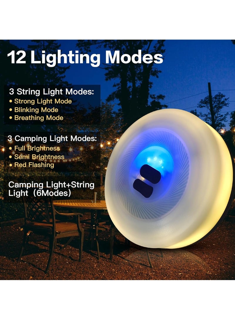 TIGER String Lights for Camping & Hiking – Waterproof, Battery Operated LED Lights, Outdoor Lights for Tent, Patio, Campground, Portable & Durable, Perfect for Adventure & Travel - Image 4