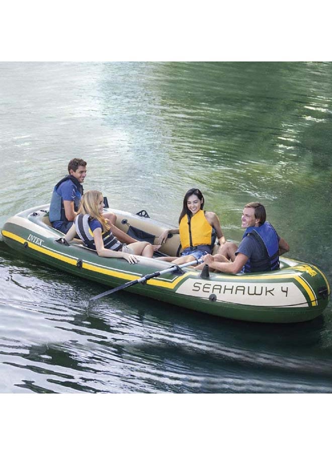 انتكس مجموعة قوارب Intex Seahawk™ القابلة للنفخ 400 - 4 أشخاص  - Image 4