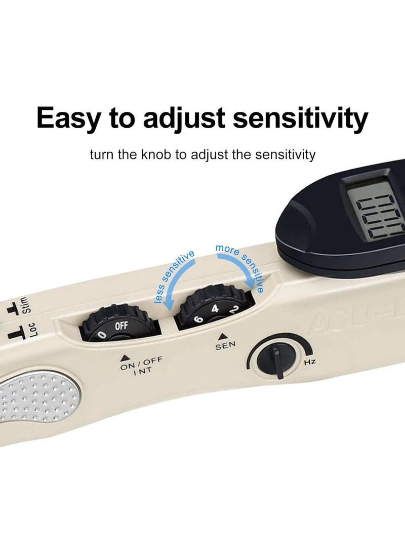 Ru syanl Electronic Acupuncture Pen - Meridian Pen Find Acupoints Automatically with 3 Massage Heads Rechargeable  - Image 2