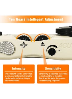 Ru syanl Electronic Acupuncture Pen - Meridian Pen Find Acupoints Automatically with 3 Massage Heads Rechargeable  - Image 5