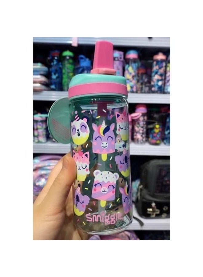 Smiggle Australia Smiggle Kids Straw Cup - Large Capacity On-the-Go Water Bottle