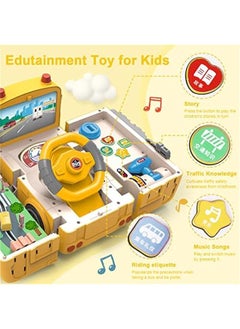 Kids School Bus Toy with Sound and Light, Simulation Steering Wheel Gear Toy, Toddlers School Bus Toys with Music Education Knowledge Simulation Driving Bus Toys, Gift for 3-6 Boys & Girls - pzsku/ZE1615E24CB3AD6AF5B4BZ/45/_/1728907867/98f0f9fe-d560-45cc-8ffd-eaa70051680a