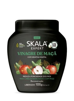 SKALA Apple Vinegar With Keratin Hair Treatment Conditioning Cream 1000g 