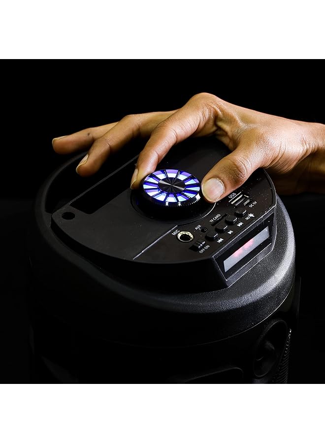 Olsenmark Rechargeable Portable Speaker With Usb Sd Card Fm Mic Bluetooth Remote Model No Omms1152 With 2 Years - Image 2