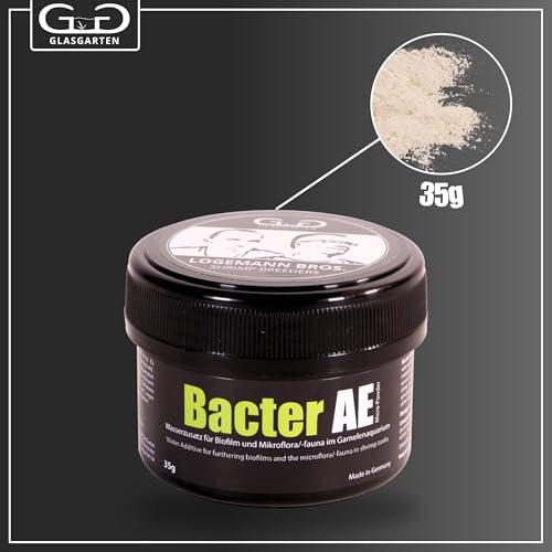 GlasGarten Bacter AE Micro Powder Water Additive for Shrimp Tanks CRS Bee Cherry (35g) - Image 2