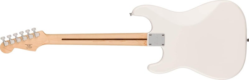 FENDER Squire Sonic Stratocaster HT Electric Guitar Arctic White Maple Fingerboard White Pickguard - Image 2