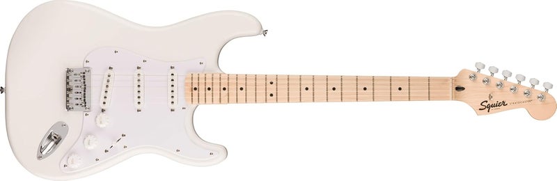FENDER Squire Sonic Stratocaster HT Electric Guitar Arctic White Maple Fingerboard White Pickguard - Image 1