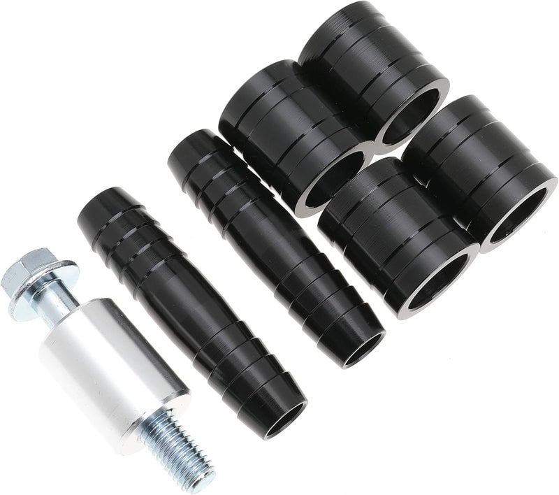 Jofynzo Billet Catch Can with HEMI Technology Z-Bracket for Dodge Challenger, Charger, Chrysler 300, Jeep Grand Cherokee (Black) - Image 4