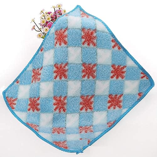 Outlay Home Face Towel/Handkerchief/Rumal/Hankey Microfiber Small Size -Soft and Super Absorbent Face Towels for Women's, Kids and Newborn Babies - Set of 12, 25x25 CM - 1 Dozen - Image 4