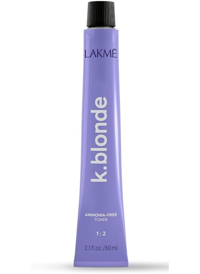 LAKME K. Blonde Ammonia-Free Toner Silver  , 60Ml  - Image 4