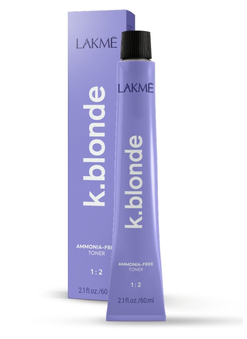 LAKME K. Blonde Ammonia-Free Toner Silver  , 60Ml  - Image 1
