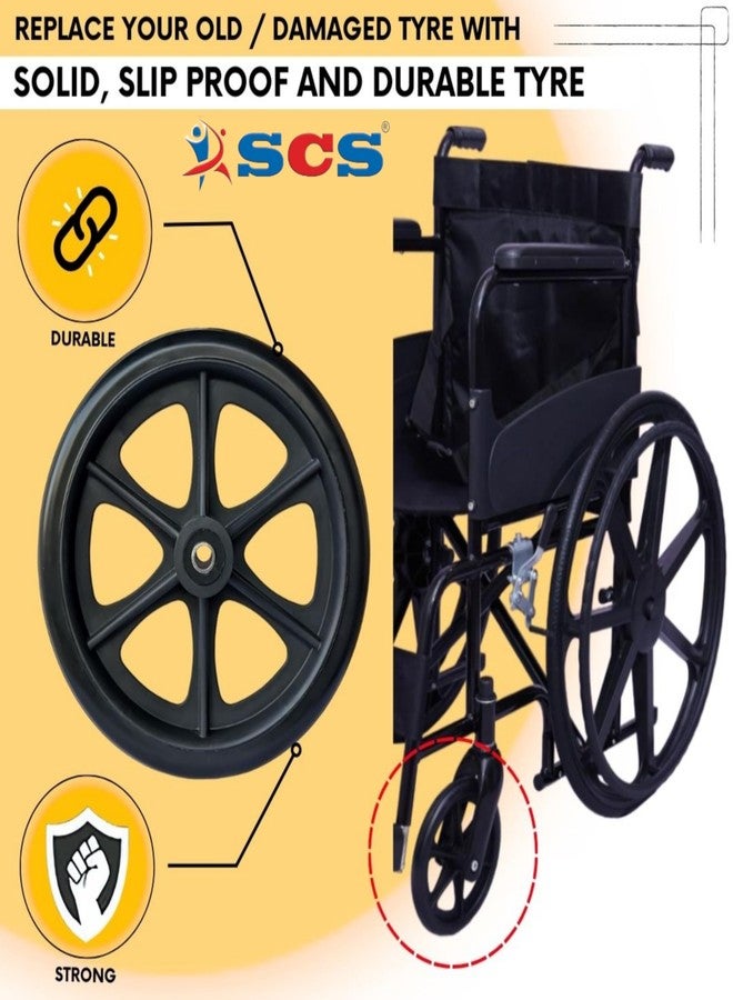 SCS عجلة أمامية لكرسي متحرك من نوع SCS (7 بوصات) - Image 5