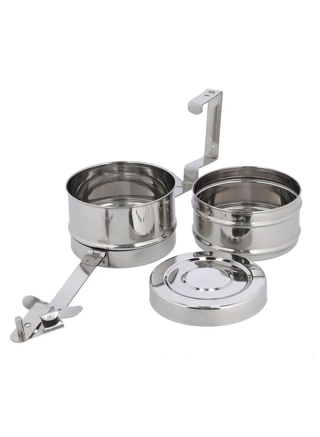 Royalford 2-Layer Bombay Tiffin, Stainless Steel