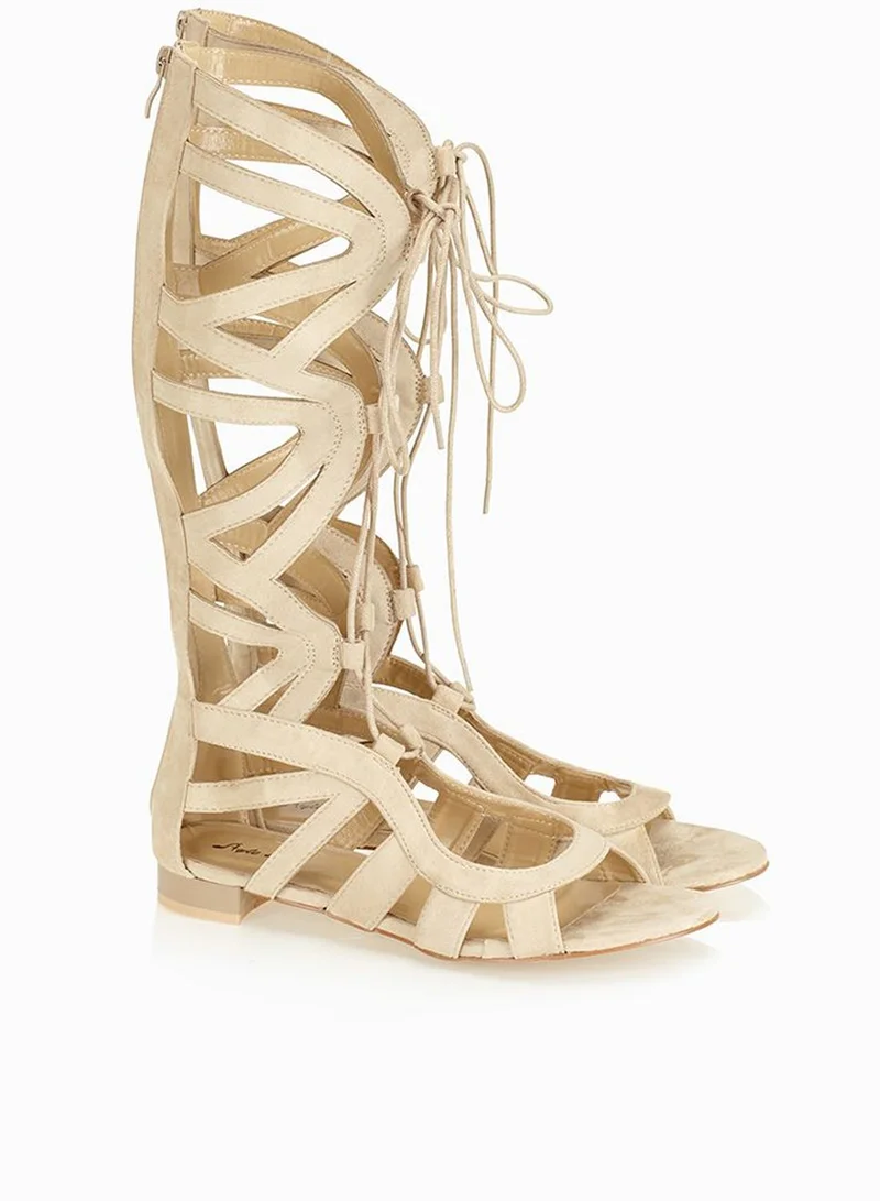 Style Shoes Gladiator Lace Up Sandals