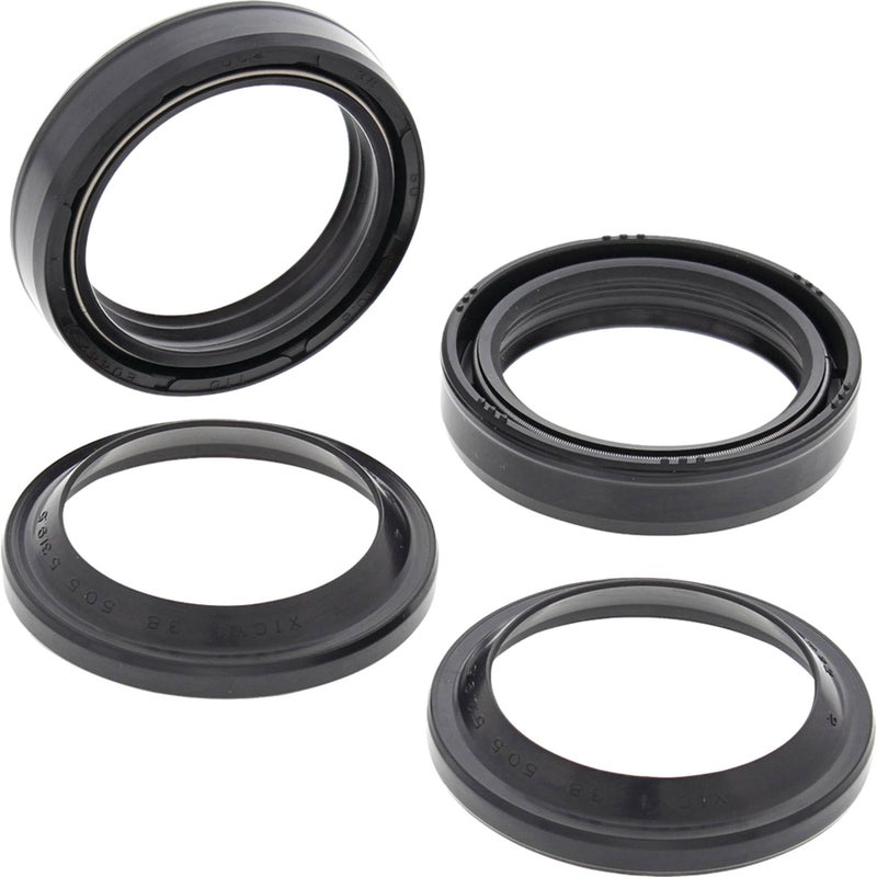 All Balls Racing Fork Seal & Dust Seal Kit 56-124 Compatible With/Replacement For Kawasaki KDX200 1983-1985, KDX250 1980-1984, KL650 B (KLR) TENGAI 1990-1991, KX250 1979-1981