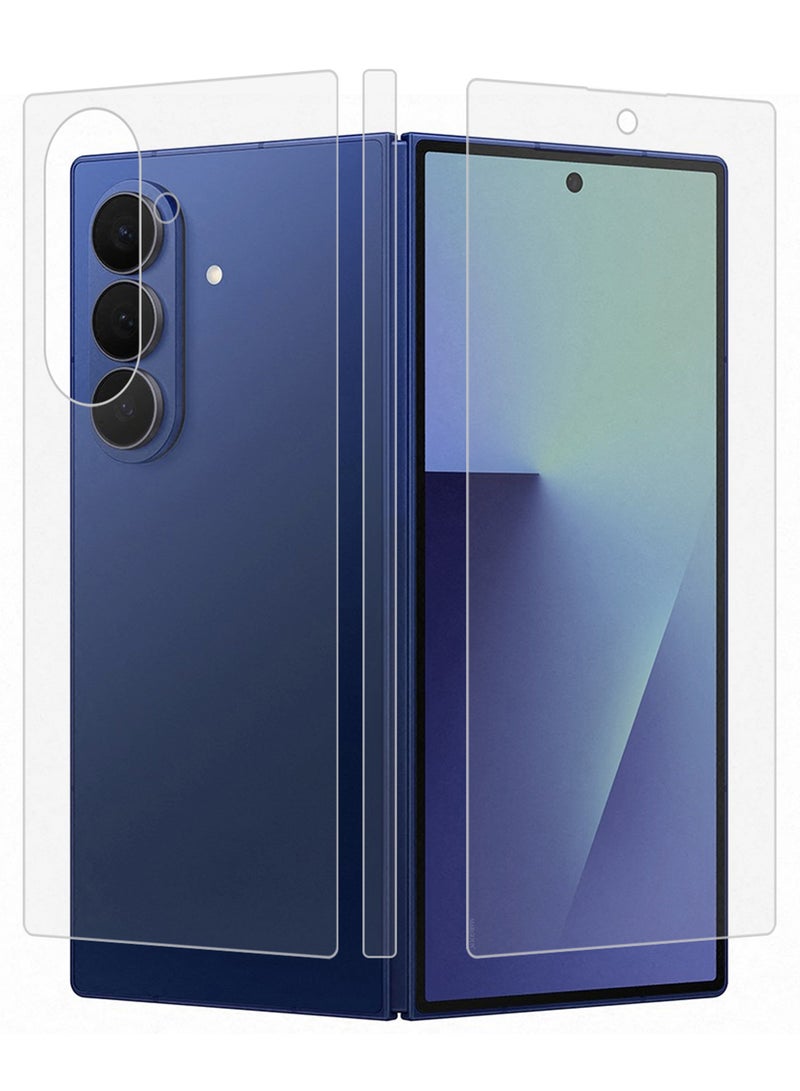 CATANES Dual Guard Ceramic Screen Protector for Samsung Galaxy Z Fold 7 – Full Inner & Outer Display PET Protection - Image 3