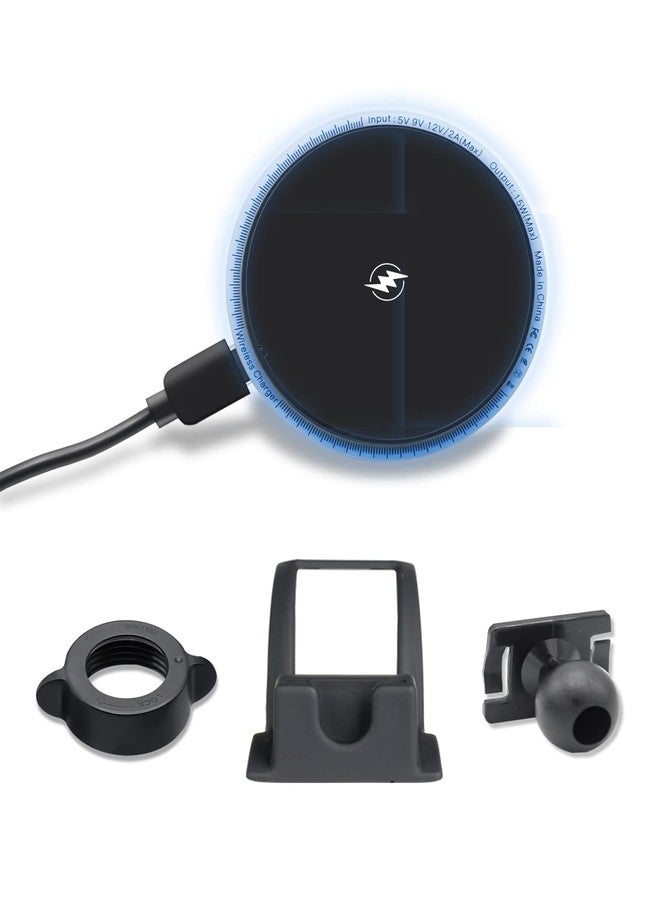 BEHAVE Strong Magnetic Wireless Charging Mount for Toyota CH-R 2017-2024,Car Phone Holder Mount for Toyota CHR 2017-2024,Compatible for MagSafe,iPhone 13 14 15,Smartphones - Image 2