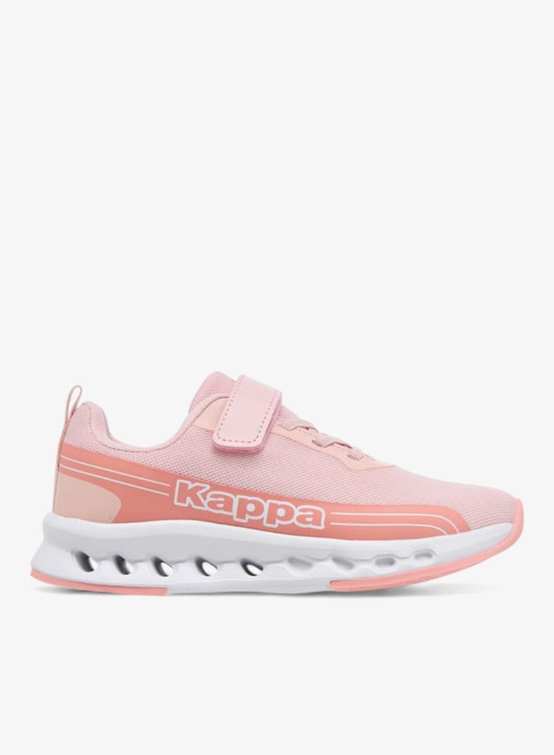 Kappa Girls Logo Detail Sports Shoes With Hook And Loop Closure - Image 3