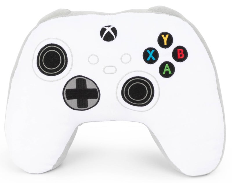 Jay Franco Xbox Controller Plush Shaped Pillow - Super Soft Gaming Pillow - Polyester Microfiber, 11 Inches - Image 1