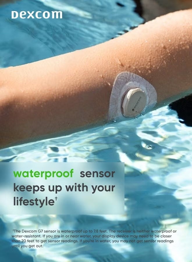Dexcom G7 Sensor Kit - Pack of 1 - Image 3