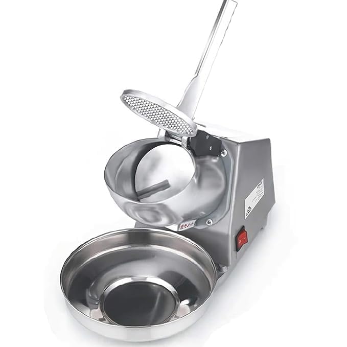HEBEZON Electric Ice Crusher Machine Ice Gola Maker Ice Snow Cone Maker Ice Shaver Machine for Home Commercial Use Autocut Sensor Machine Ice Machine Use in Homes - Image 1