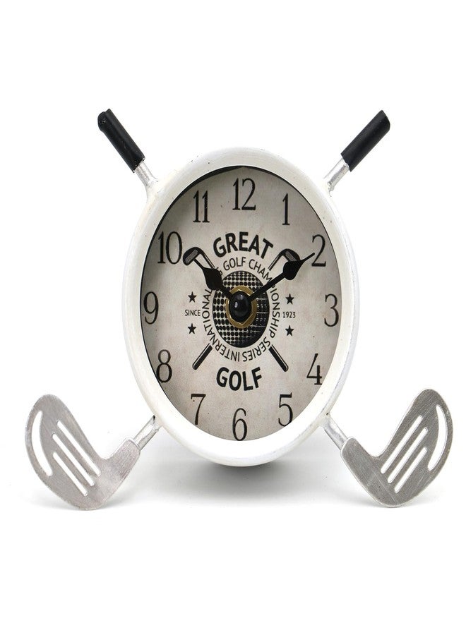 AOROTOE Golf Gifts for Men Dad Women Brother Bosses Golf Clubs Desk Clock Cool Desk Accessories for Coworkers Golfer Fans Souvenir Novelty Event Golf Office Decor Golfer Gadgets Unique Funny Stuff - Image 1