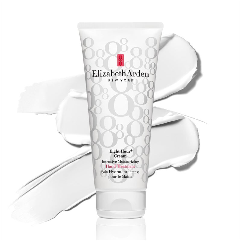 Elizabeth Arden Eight Hour Cream Intensive Moisturizing Hand Treatment, Hydrating Moisturizer, Rich Lotion for Dry, Cracked Skin, Non-Greasy, 6.8 oz - Image 2