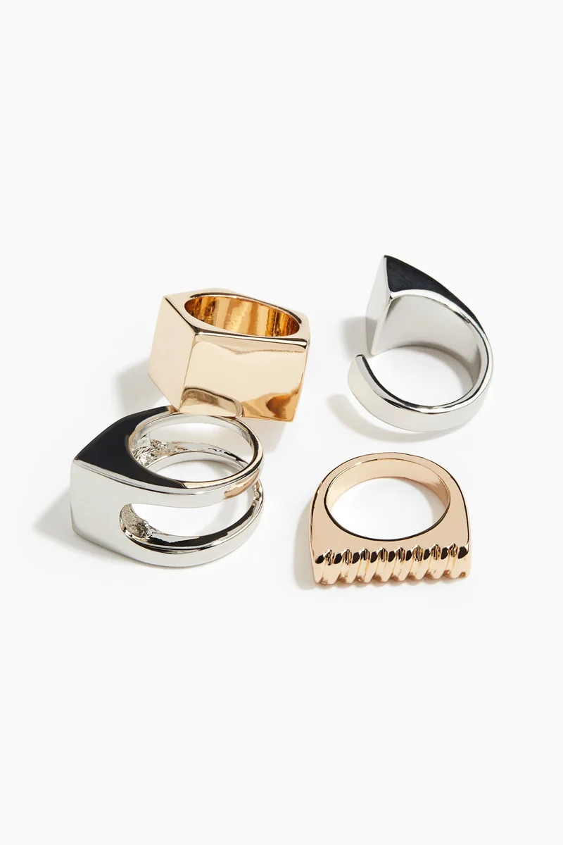 H&M 3-pack rings