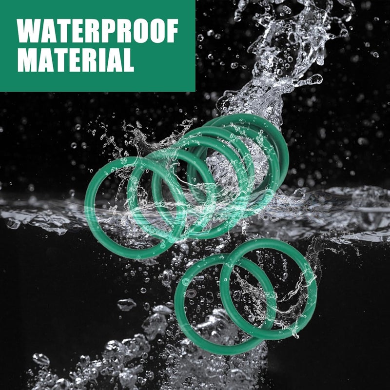 gunhunt 270 PCS Car Seal Ring Kit - Green O-Rings - Image 5