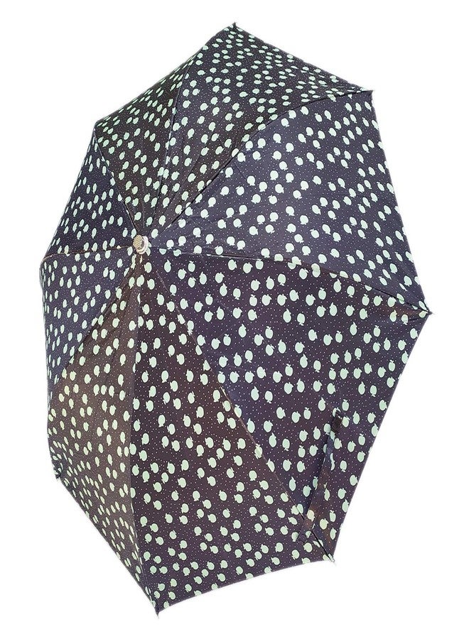 RAINPOPSON 2 Fold Printed Big Size Umbrella for Women & Men UV Protection Office Umbrella Combo for Girls/Men/Women (Multicolor & Black Printed) - Set of 2 - Image 4