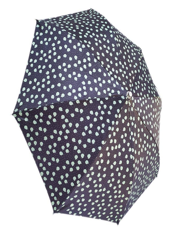 RAINPOPSON 2 Fold Printed Big Size Umbrella for Women & Men UV Protection Office Umbrella Combo for Girls/Men/Women (Multicolor & Black Printed) - Set of 2 - Image 2