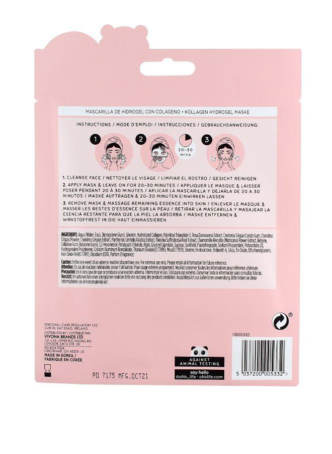 Oh K Firming Collagen Hydrogel Sheet Mask – Anti-Wrinkle and Replenishing Face Mask for Skin Elasticity and Deep Hydration - Image 3